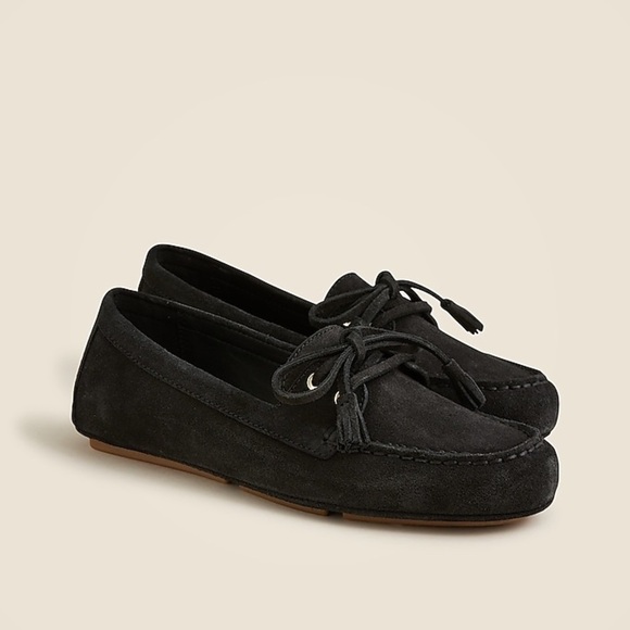 J Crew Driving loafers in suede CH318